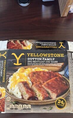 BBQ Meatloaf and Mash