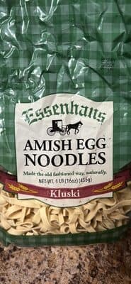 Amish Egg Noodles, Kluski