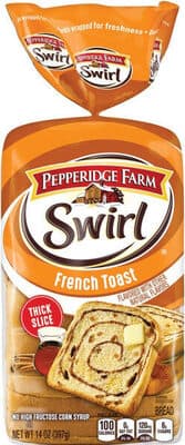 French Toast Flavored Swirl Bread
