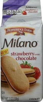 Strawberry Chocolate Flavored Distinctive Cookies
