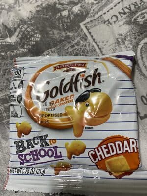 Baked Snack Crackers, Cheddar
