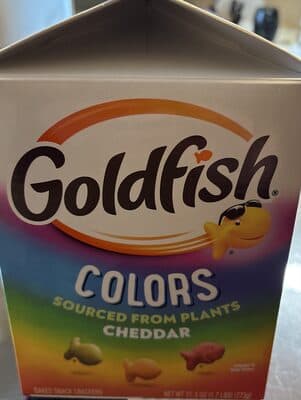 Goldfish Colors Cheddar