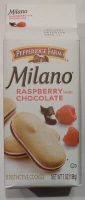 Raspberry Chocolate Flavored Distinctive Cookies