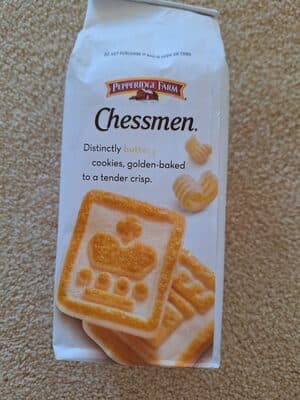 Butter Distinctive Chessmen Cookies