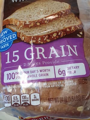15 Grain Whole Grain Bread