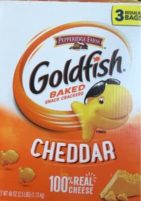 Cheddar Baked Snack Crackers
