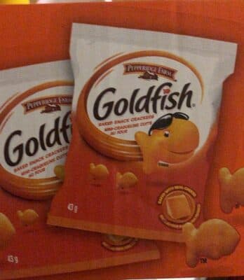 Goldfish cheddar