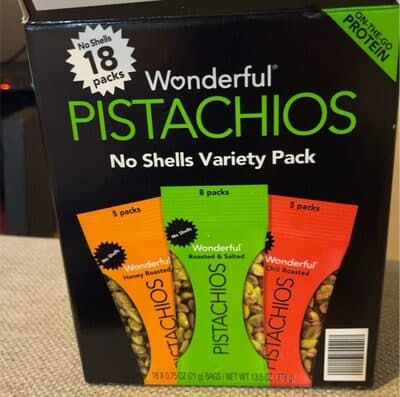 Wonderful pistachios