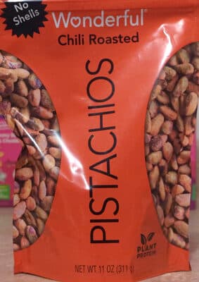 Chili Roasted No Shells Pistachios