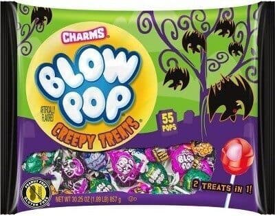 Creepy Treats, Assorted Bubble Gum Filled Pops