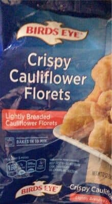 Crispy Lightly Breaded Cauliflower Florets