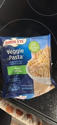 Rotini Alfredo Veggie Pasta