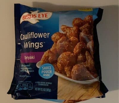 Lightly Breaded Cauliflower Wings Florets with a Teriyaki Sauce