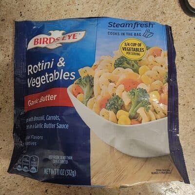 Garlic Butter Rotini & Vegetables Sauced