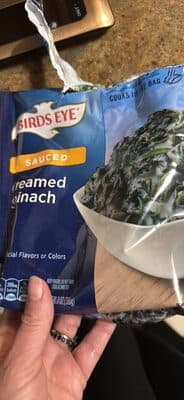 Creamed Spinach Sauced