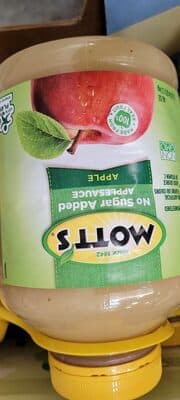 Mott's No Sugar Added Applesauce