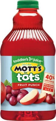 Mott's For Tots Juice Beverage Fruit Punch