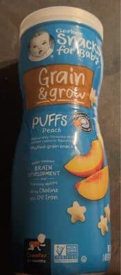Gerber Peach Puffs