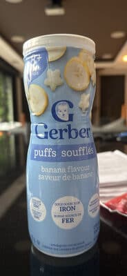 Puff Soufflés Saveur De Banane
