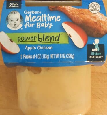 Gerber Apple Chicken Dinner