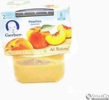 Baby Food and Foods Peach GMO
