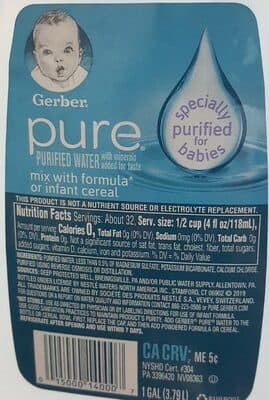 Purified Water with Minerals