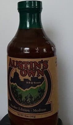 Austin's Own B-B-Q Sauce Border Edition - Medium