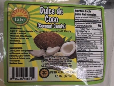 Dulce De Coco