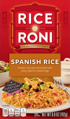 Spanish Rice Tender Rice and Vermicelli with Zesty Spanish Seasonings