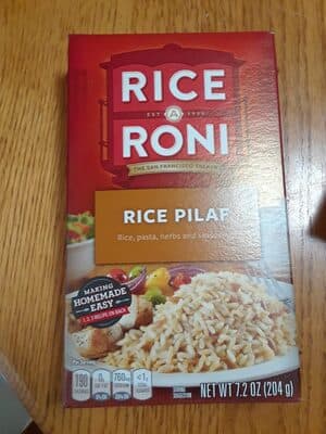 Rice Pilaf, Pasta, Herbs and Seasonings
