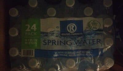 Spring water