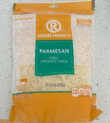 Parmesan Finely Shredded Cheese