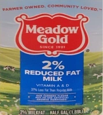 Reduced Fat Milk