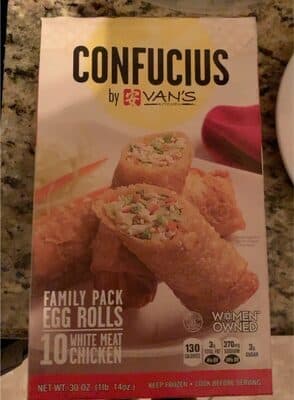 White Meat Chicken Egg Rolls
