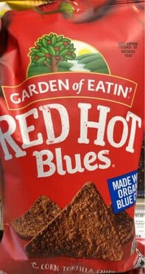 Red Hot Blues Corn Tortilla Chips