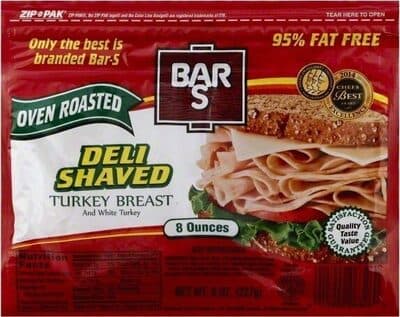 Oven Roasted Deli Shaved Turkey Breast And White Turkey