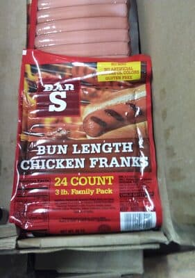 Chicken Bun Length Franks