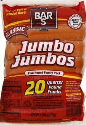 Quarter Pound Jumbo Franks
