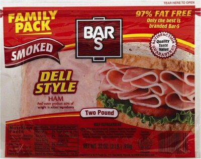 Deli Style Smoked Ham