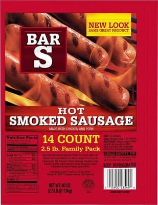 Hot Smoked Sausage