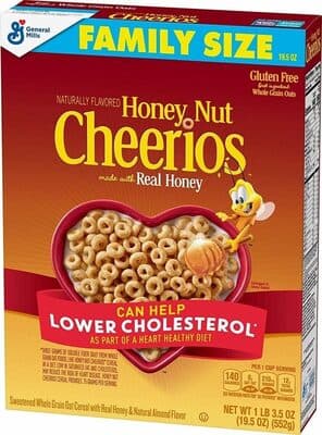 Honey Nut Cheerios Cereal
