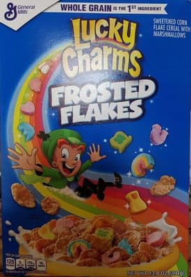 Sweetened Corn Flake Cereal With Marshmallows