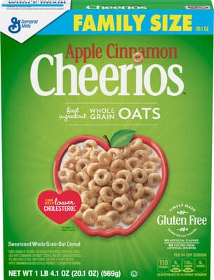 Apple Cinnamon Cheerios Cereal