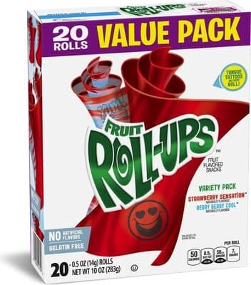 Fruit Roll-Ups Strawberry/Berry Berry Variety Pack