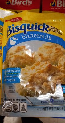 BISQUICK COMPLETE BISCUIT MIX, BUTTERMILK