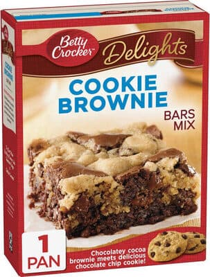 Betty Crocker Delights Cookie Brownie Bars Mix