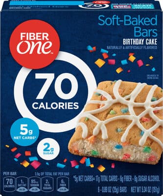 Birthday Cake Soft-Baked Bars