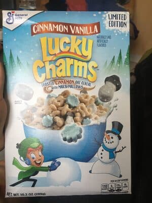 Frosted Cinnamon Vanilla Oat Cereal with Marshmallows