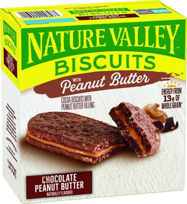 Cocoa Biscuits With Chocolate Peanut Butter Filling
