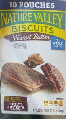 Cocoa Chocolate Biscuits with Peanut Butter Filling